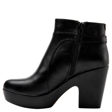 BOTINES MUJER BRUNO ROSSI NEGRO BRMH618 CUERO - 4