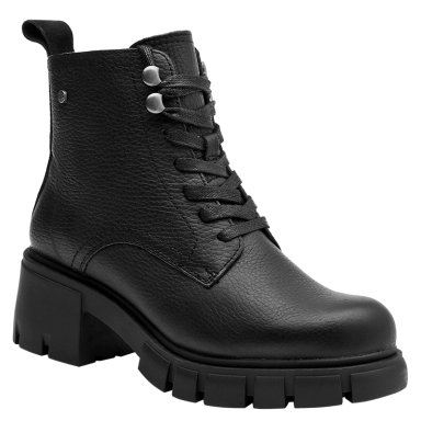 BOTINES MUJER BRUNO ROSSI NEGRO BRMH681 CUERO - 2