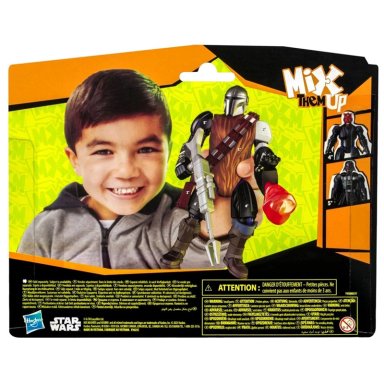 FIGURA DE ACCIÓN STAR WARS MIXMASHERS EL MANDALORIANO Y GROGU - 15