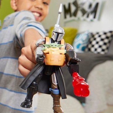 FIGURA DE ACCIÓN STAR WARS MIXMASHERS EL MANDALORIANO Y GROGU - 8