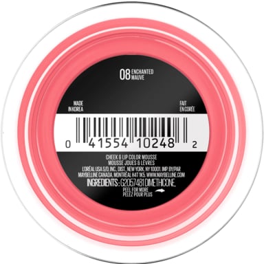 RUBOR EN MOUSSE PARA MEJILLAS Y LABIOS MAYBELLINE CLOUDTOPIA ENCHANTED MAUVE - 5