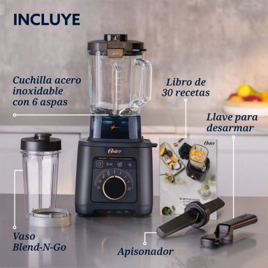 LICUADORA OSTER PROFESIONAL TITAN 2200W 2.5L - 9
