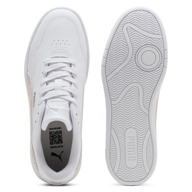 ZAPATILLAS MUJER PUMA CASUALES BLANCO COURT LALLY TOPCAT CUERO - 4