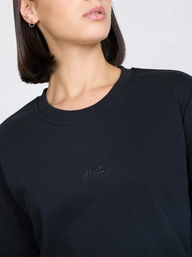 POLERÓN MUJER ELLESSE ALGODÓN CONSUELO NEGRO - 3