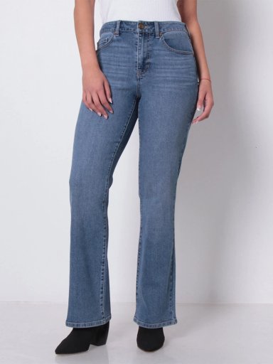 JEANS MUJER WADOS ALGODÓN RECTO TIRO ALTO - 2