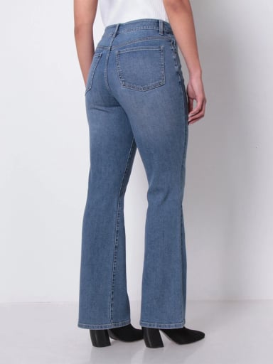 JEANS MUJER WADOS ALGODÓN RECTO TIRO ALTO - 4