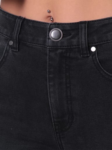 JEANS MUJER WADOS ALGODÓN RECTO TIRO ALTO - 5