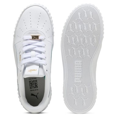 ZAPATILLAS MUJER PUMA CASUALES BLANCO CARINA 3.0 LUXE - 4