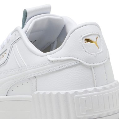 ZAPATILLAS MUJER PUMA CASUALES BLANCO CARINA 3.0 LUXE - 5