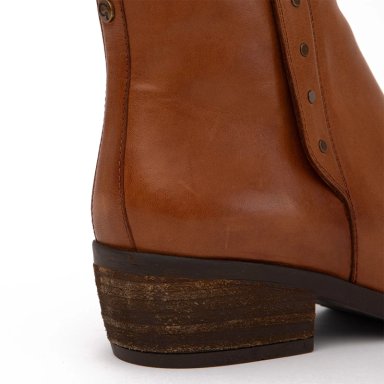 BOTINES MUJER GACEL CAFÉ GINITA CUERO - 5