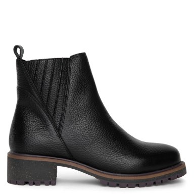 BOTINES MUJER GACEL NEGRO LARA CUERO - 1