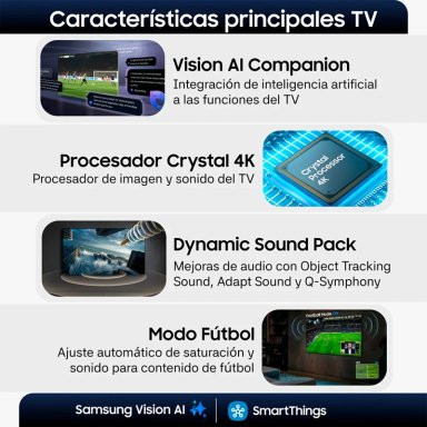 SMART TV SAMSUNG LED 4K UHD 50” UN50U8000HGXZS - 4
