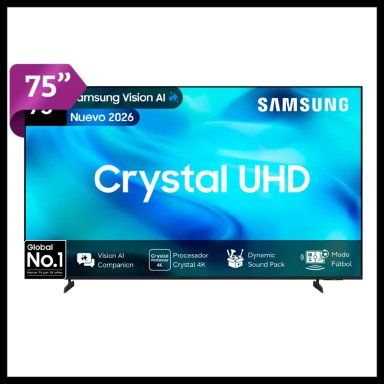 SMART TV SAMSUNG LED 4K UHD 75” UN75U8000HGXZS - 1