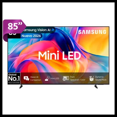 SMART TV SAMSUNG MINI LED 4K UHD 85” UN85M70HAGXZS - 1
