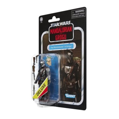 FIGURA DE ACCIÓN STAR WARS THE VINTAGE COLLECTION THE MANDALORIAN & GROGU - 13