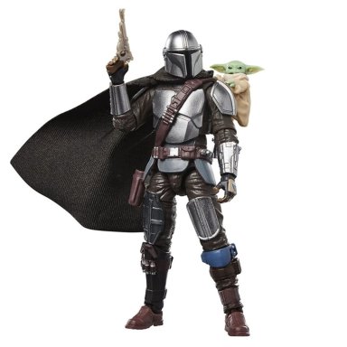 FIGURA DE ACCIÓN STAR WARS THE VINTAGE COLLECTION THE MANDALORIAN & GROGU - 4