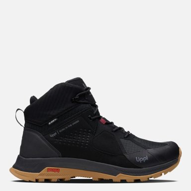ZAPATILLAS HOMBRE LIPPI TREKKING NEGRO VULCANO ONYX MID B-DRY  - 1