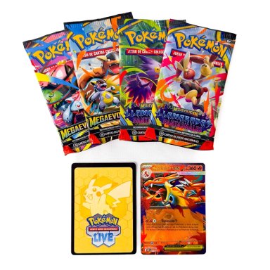 CARTAS POKEMON MEGA CHARIZARD TIN ES - 1