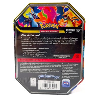 CARTAS POKEMON MEGA CHARIZARD TIN ES - 5