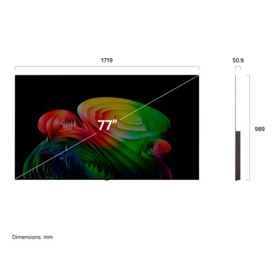 SMART TV LG QLED 4K UHD 77” OLED77B6PSA - 3