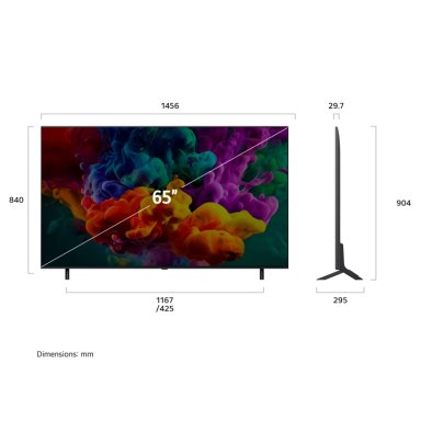 SMART TV LG QNED 4K UHD 65” 65QNED85BSG - 3