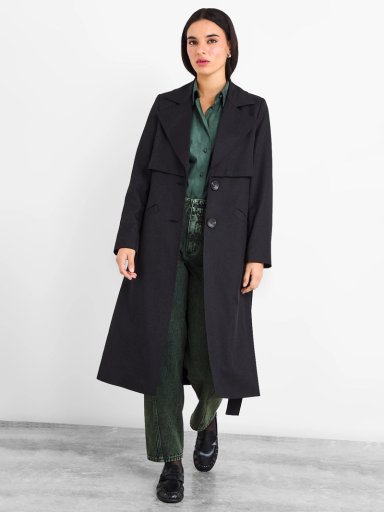 TRENCH IMPERMEABLE MUJER IO LISO - 5