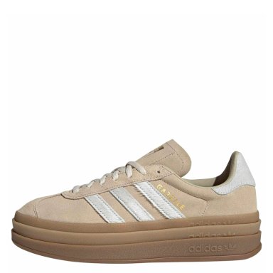 ZAPATILLAS MUJER ADIDAS ORIGINALS CASUALES BEIGE GAZELLE BOLD - 3