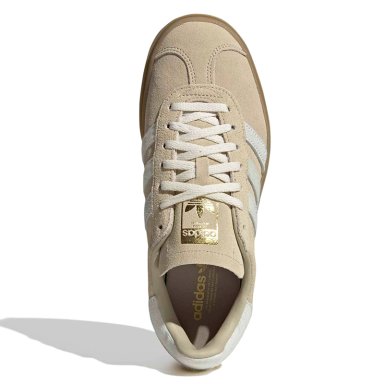 ZAPATILLAS MUJER ADIDAS ORIGINALS CASUALES BEIGE GAZELLE BOLD - 5