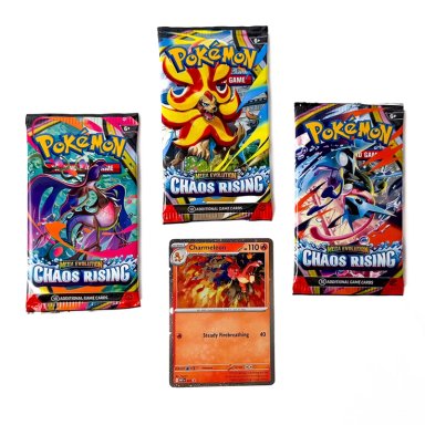 CARTAS POKEMON CHAOS RISING 3 PACK BLISTER EN - 1