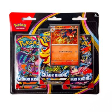 CARTAS POKEMON CHAOS RISING 3 PACK BLISTER EN - 2
