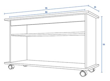 RACK CIC RIO CHOCOLATE - 5