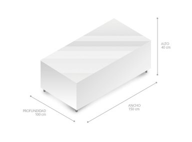 MESA DE CENTRO RIPLEY HOME MURCIA 150 X 100 CM - 2