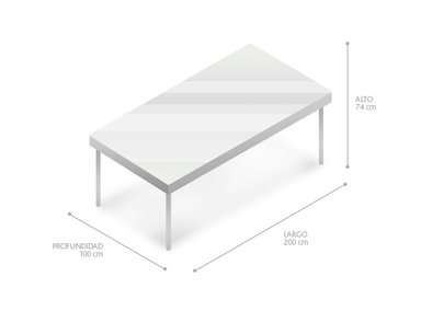 MESA DE COMEDOR RIPLEY HOME VIGA ROBLE MADERA 200 X 100 CM - 2
