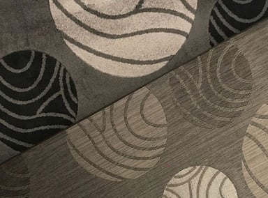 ALFOMBRA IDETEX FRIZE CARVED CIRCLES 150 X 200 CM - 2