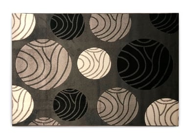 ALFOMBRA IDETEX FRIZE CARVED CIRCLES 150 X 200 CM - 1