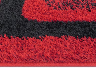 ALFOMBRA IDETEX DISEÑO D1 SHAGGY ROJO - 2