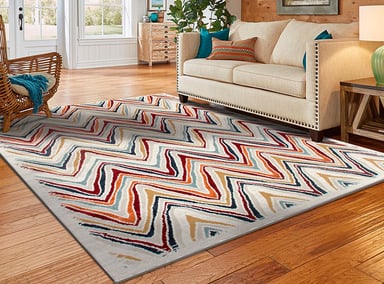 ALFOMBRA IDETEX HEATSET RAINBOW 200 X 285 CM MULTICOLOR - 4
