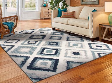 ALFOMBRA IDETEX HEATSET RETRO 200 X 285 CM AZUL MARINO - 4
