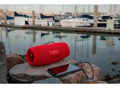 PARLANTE BLUETOOTH JBL CHARGE 5 ROJO - 6