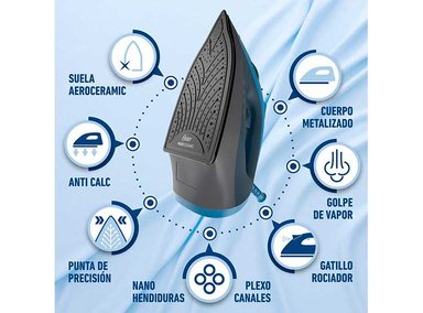 PLANCHA A VAPOR OSTER 6052 GCSTBS6052 - 9