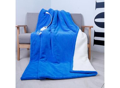 MANTA ELECTRICA THORBEN BLANKET BLUE - 3
