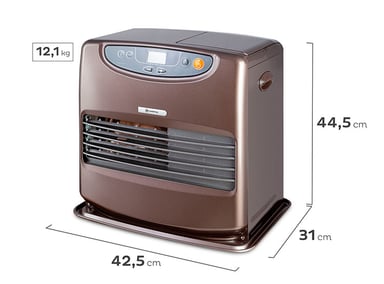 ESTUFA MADEMSA PARAFINA LÁSER 9 LT FAN HEATER MFHK 590 PLUS - 2