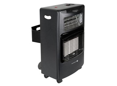 ESTUFA HIBRIDA GAS/ELECTRICA SINDELEN SUNNY NEGRA - 2