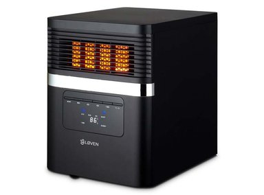 ESTUFA ELECTRICA LOVEN LOV-91K 1500W INFRARROJO - 1