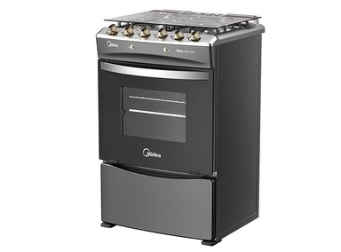 COCINA A GAS LICUADO/NATURAL MIDEA 4 PLATOS MCG-4QPI24NSCG - 2