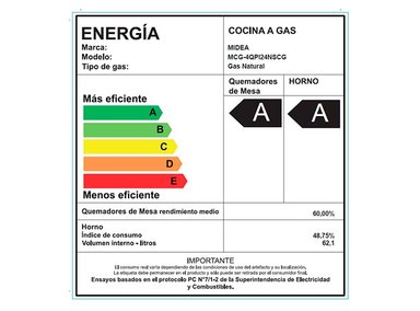 COCINA A GAS LICUADO/NATURAL MIDEA 4 PLATOS MCG-4QPI24NSCG - 10