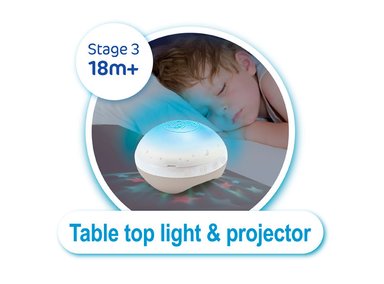 MÓVIL BEBE INFANTINO PROYECTOR MUSICAL 3 EN 1 AZUL - 4