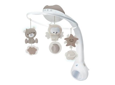 MÓVIL BEBE INFANTINO PROYECTOR MUSICAL 3 EN 1 BEIGE - 1