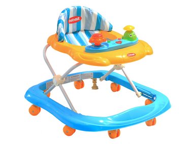 ANDADOR MOBY CON BANDEJA DE JUEGOS PLEGABLE COMPACTO - 1
