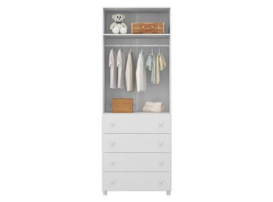 ROPERO KIDSCOOL INFANTIL BLANCO - 1